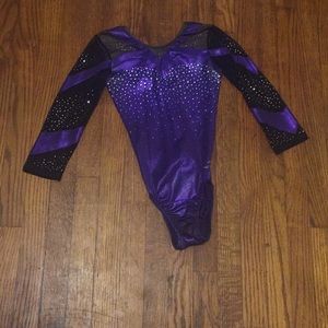Purple leotard